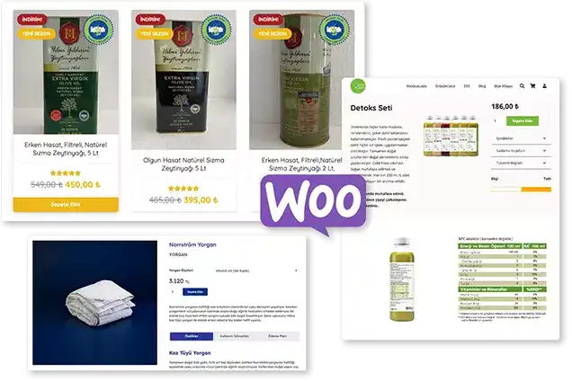 wordpress woocommerce e-ticaret