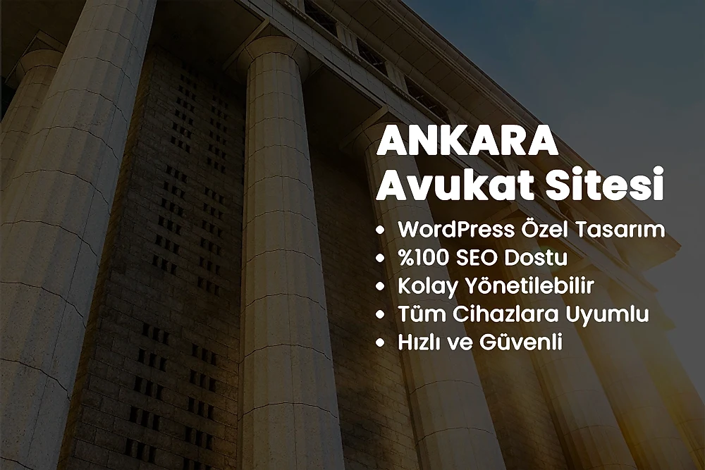 Mingəçevir avukat sitesi yapımı, özel tasarım wordpress avukat sitesi tasarımı